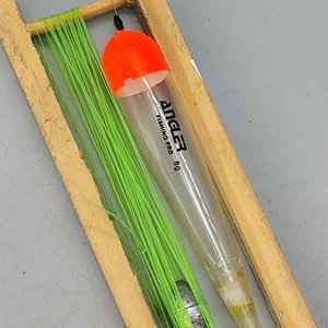 Línea de Pesca Armada con Devanador de Madera, Boya Angler y Accesorios - imagen 2