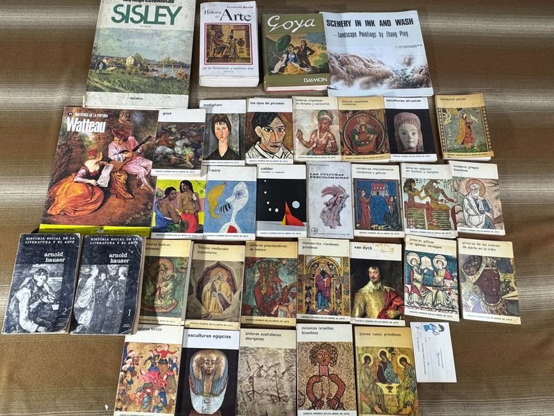 Lote siguiente: Libros y materiales de estudio en español