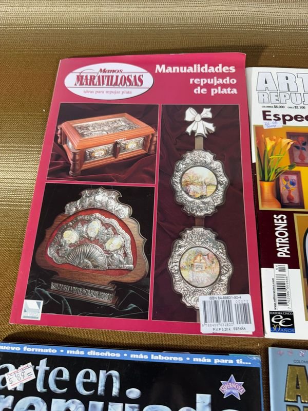 Libros y revistas sobre arte en metal, Arte Ruso, repujado... - imagen 5