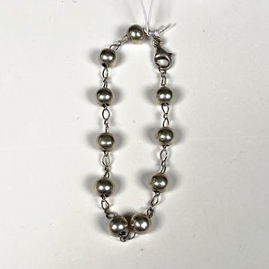 Lote siguiente: Pulsera de Plata con Bolas