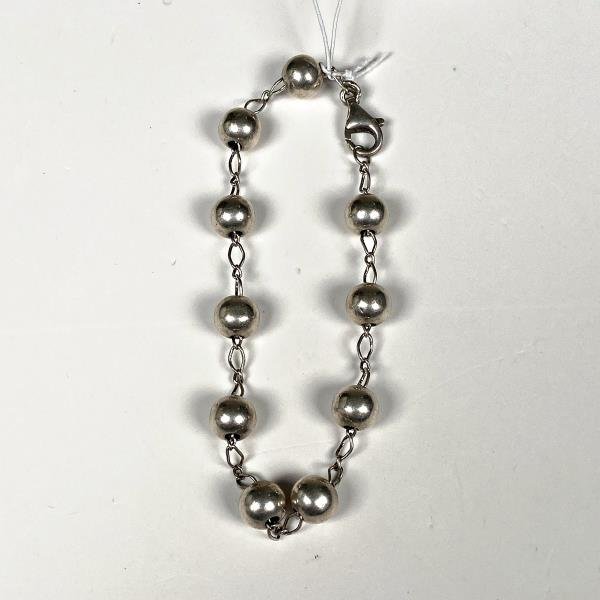 Pulsera de Plata con Bolas