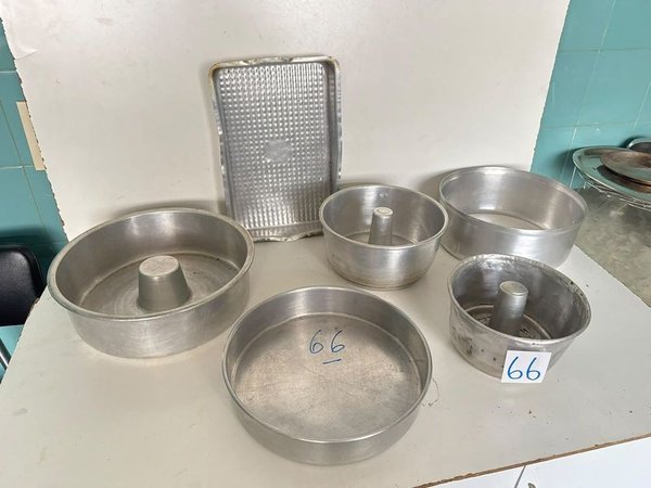 Set de Budineras, Torteras y Asadera de Aluminio - imagen 1
