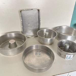 Set de Budineras, Torteras y Asadera de Aluminio - imagen 1