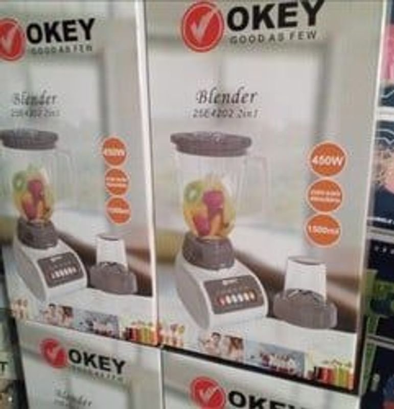 Licuadora OKEY 2 en 1 (25E4202) - 450W, Vaso de 1500ml - imagen 2