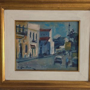Lote anterior: Cuadro "Calle con Figuras" de Zoma Baitler, Óleo sobre Lienzo