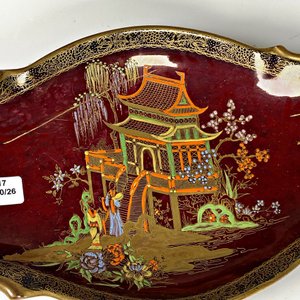 Despojador Carlton Ware Loza Inglesa Decorada Estilo Oriental - imagen 2