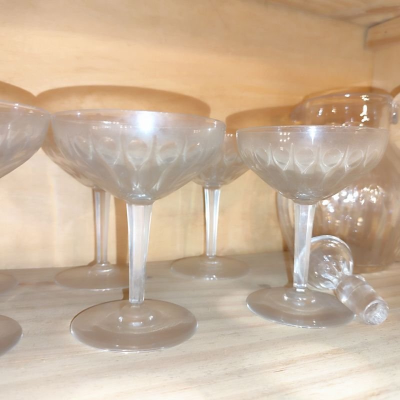Colección de cristalería antigua belga - imagen 13