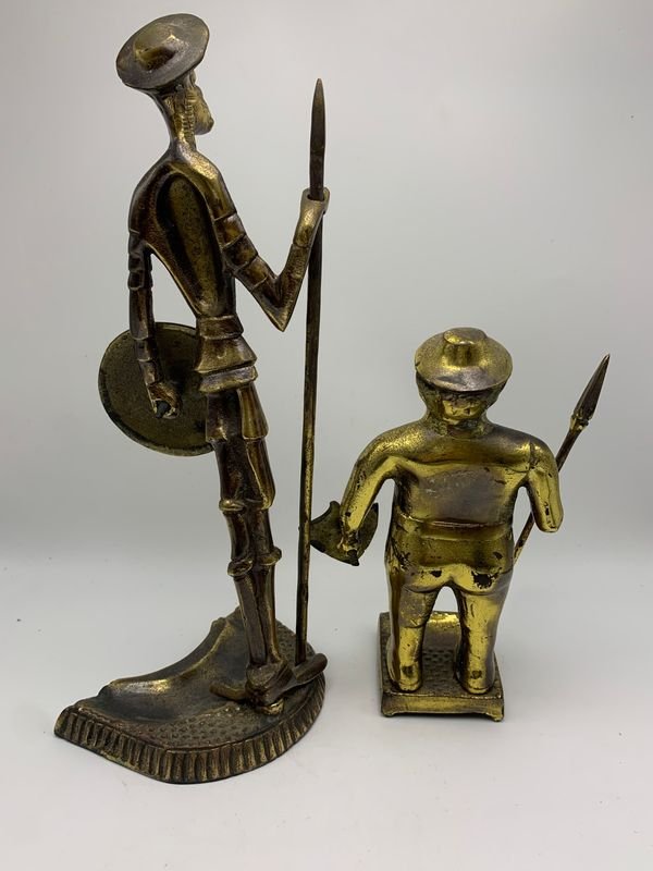 Esculturas en bronce de Quijote y Sancho - imagen 3