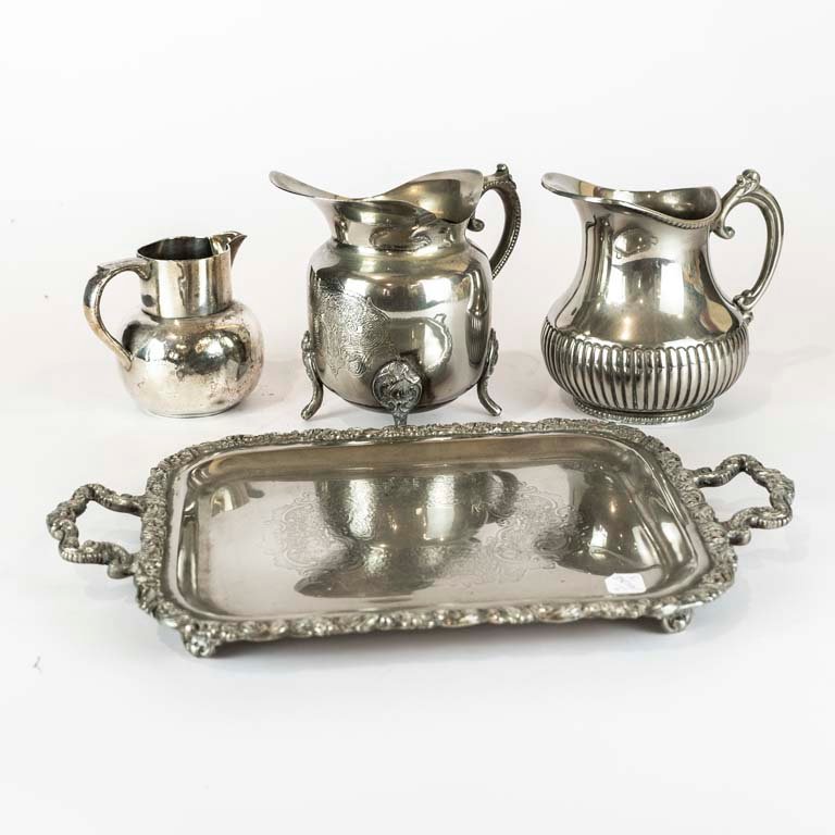 Lote anterior: Platina de alta calidad: bandeja y jarra