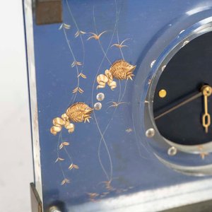 Reloj de Sobremesa Decorado en Acrílico y Bronce - imagen 2