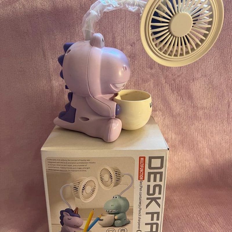 Lote siguiente: Mini Ventilador para Niños con Función de Ventilador y Limpiaparabrisas