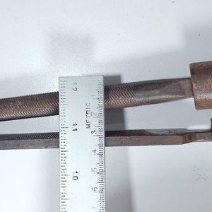Antiguas Limas Metálicas Grandes para Tarea Pesada - imagen 3