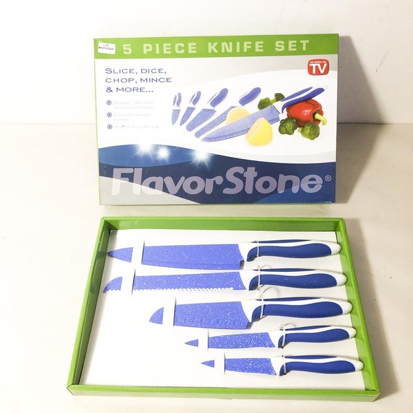 Juego de 5 Cuchillos FlavorStone con Caja - imagen 1
