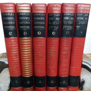 Enciclopedia Historia Universal de Ch. Seignobos Tomos II al VII - imagen 2