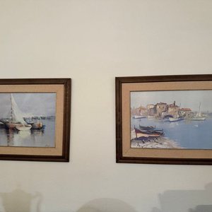 Lote anterior: Par de Cuadros Decorativos de Paisajes Marítimos