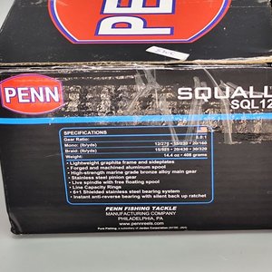 Reel Rotativo Penn Squall 12 (SQL12) con Caja y Accesorios - imagen 20