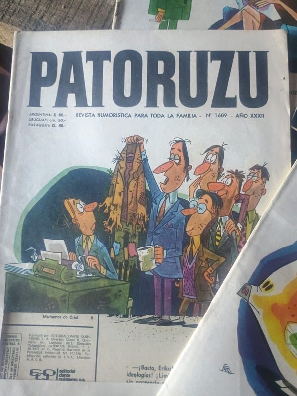 Ilustración de Patatoruzu Años 60 en papel - imagen 4