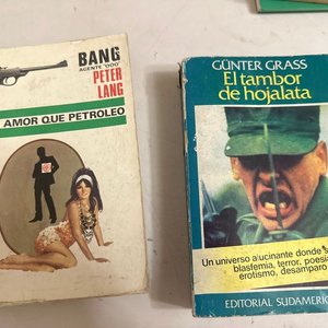 Lote siguiente: Libros "Mas Amor que Petróleo" y "El Tambor de Hojalata" de Gunter Grass