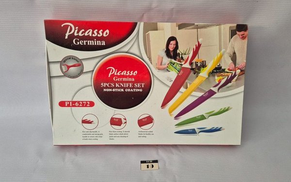 Set de Cuchillos de Cocina Picasso Germina con Revestimiento Antiadherente - imagen 1