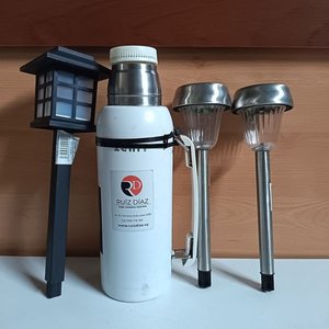 Lote de 3 Faroles Solares para Jardín - imagen 5