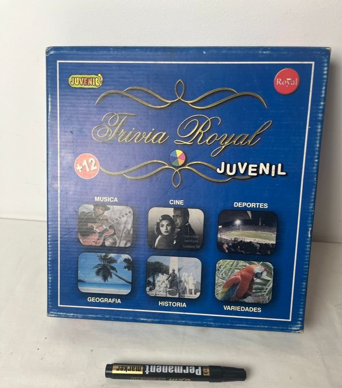 Juego de Trivial en una caja azul - imagen 2