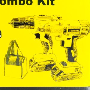 Kit Nordstar : Taladro impacto 22 Volt  + taladro + bolso - imagen 4