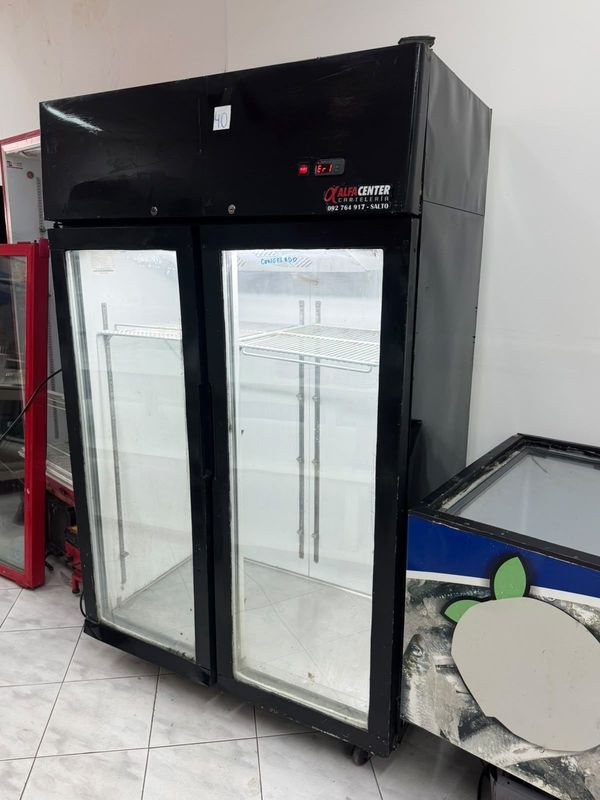 Heladera Vertical Exhibidora de 2 Puertas