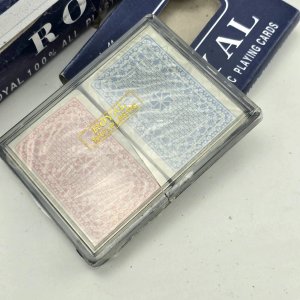 Set de 6 Mazos de Cartas Royal 100% Plástico para Poker - imagen 3
