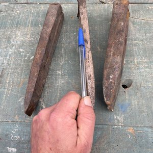Lote de 3 Puntas de Acero para Albañil - imagen 2