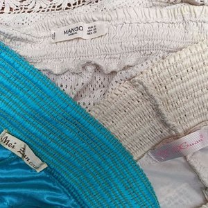 Lote de Ropa Femenina: Shorts, Jeans, Canguros, Remeras y Musculosas - imagen 6