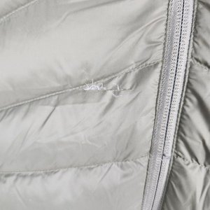 Campera Acolchada de Pluma Trekking Hombre Talle L Verde Oliva - imagen 3