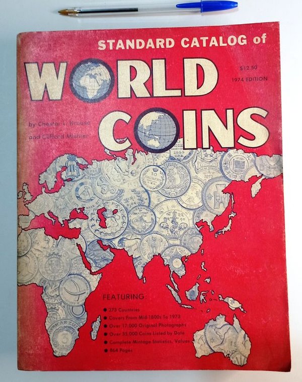 Catálogo Standard de Monedas del Mundo 1974 - Krause & Mishler - imagen 1