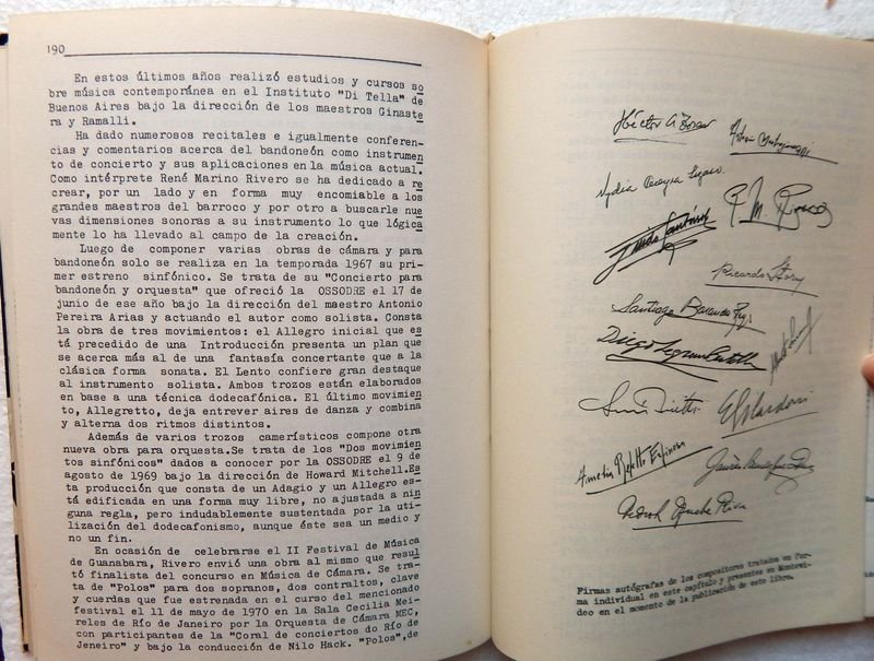 Breve Historia De La Música Culta En El Uruguay: Un Libro Raro - imagen 6