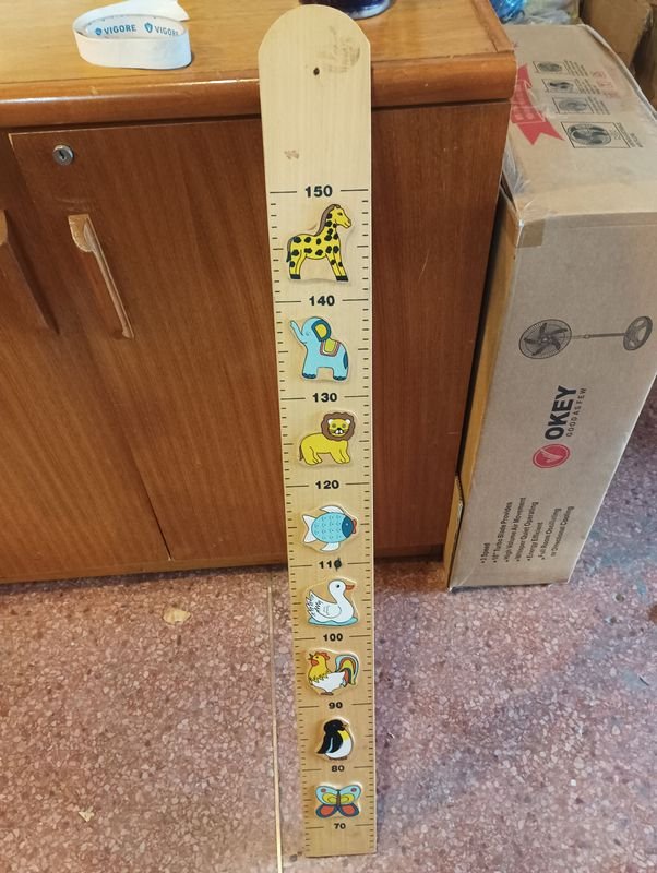 Ruler para niños con ilustraciones de animales - imagen 2