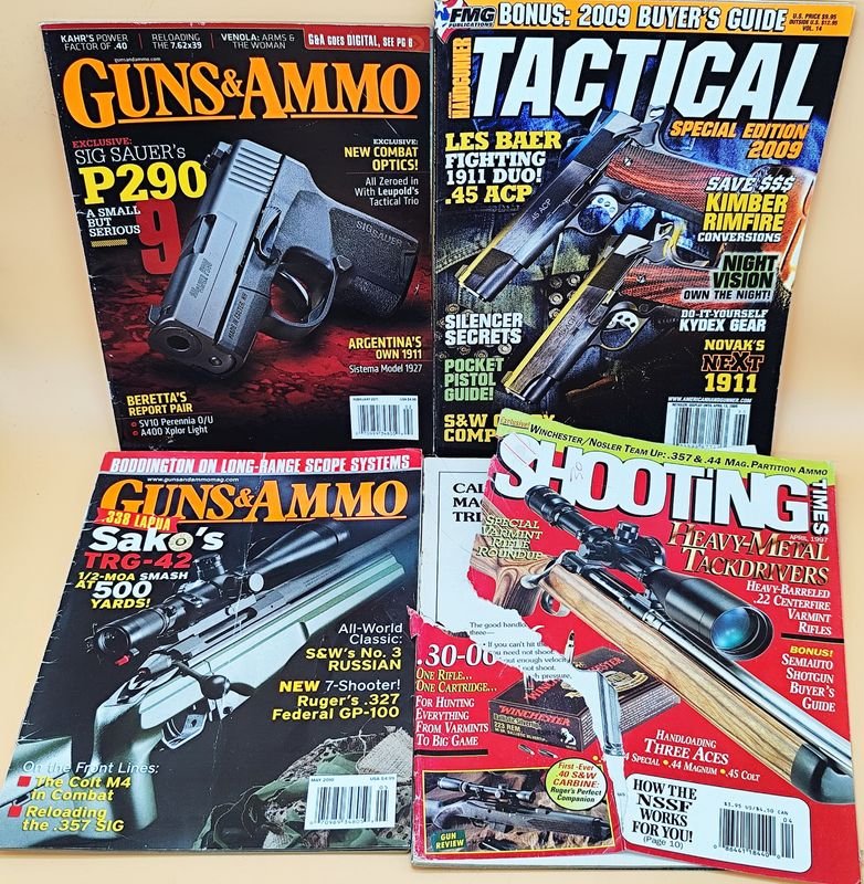 Lote siguiente: Revistas de Tiro y Armas de Fuego