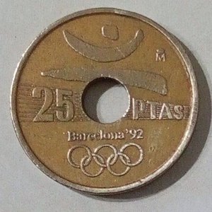 Lote anterior: Moneda Conmemorativa Española 25 Pesetas Barcelona 1992 - Año 1990