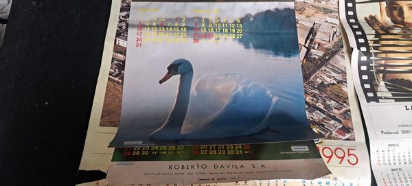 Calendarios de FUNSA y ANCAP (Animales) - imagen 5