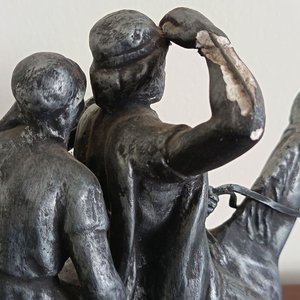 Escultura "Pareja Criolla" de José Belloni, Escala de "Nuevos Rumbos" - imagen 6