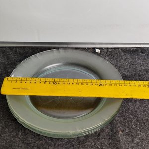 Lote de 5 Platos Transparentes con Logo de Coca-Cola - imagen 4