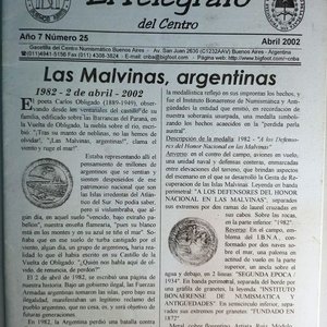 22 Publicaciones El Telégrafo del Centro (1996-2004) - Gaceta Numismática Buenos Aires - imagen 6