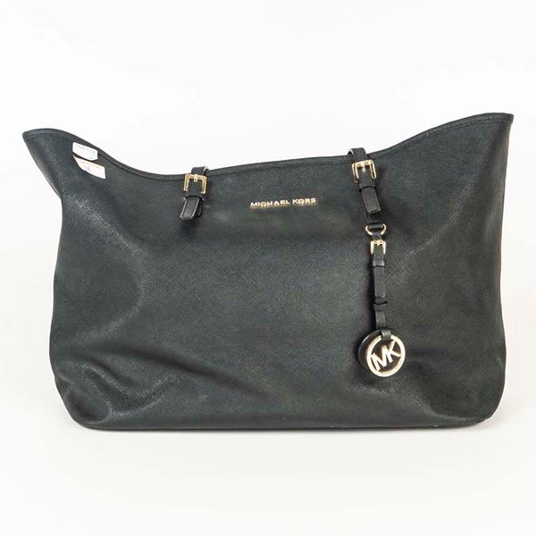 Bolso Negro Michael Kors con Apliques Dorados - imagen 1