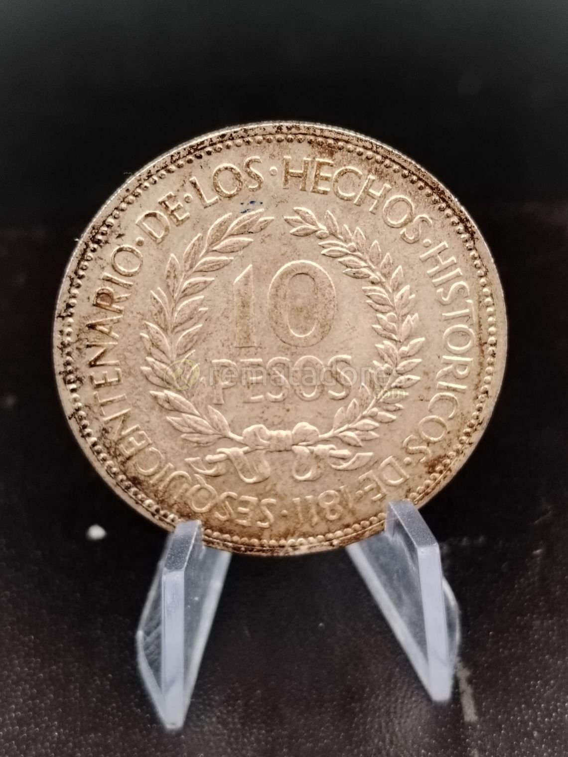 Moneda Conmemorativa 10 Pesos "Bicentenario de los Hechos Históricos"