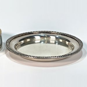 Dulcera Circular de Vidrio y Metal con Tapa y Base - imagen 4