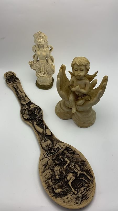Adornos decorativos de cerámica y piedra - imagen 3