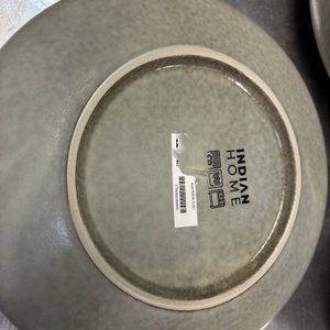 Set de 27 Platos Hondos de Cerámica Gris, 22cm - imagen 5