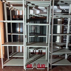 Estanterías Metálicas Blancas para Almacenamiento - imagen 2