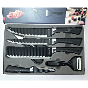 Juego de 6 Cuchillos y Utensilios de Cocina DVCRETIRH con Estuche - imagen 2