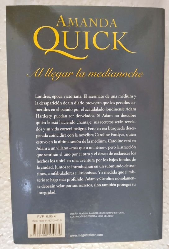 Libro de Amanda Quick: AL LLEGAR LA MEDIANOCHE - imagen 3