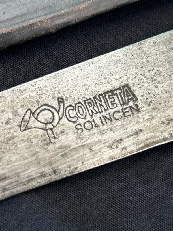 Corneta antiguo cabo original - Instrumento musical de época - imagen 4