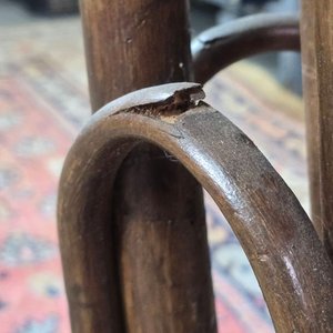 Espejo de Pie Basculante Estilo Thonet con Reparticiones - imagen 9